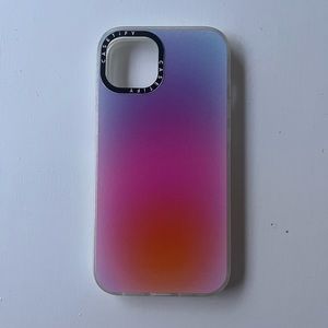 Color Cloud casetify iPhone 13 aura case - never used